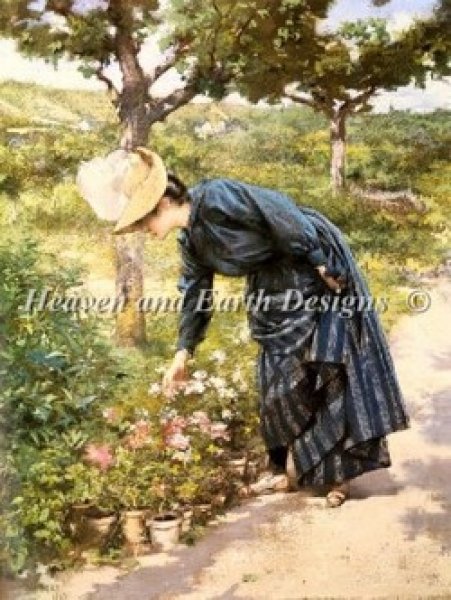 画像1: Lady In Garden (1)