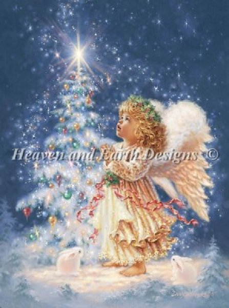 画像1: クロスステッチ図案[HAEDレギュラー] My Christmas Wish - Heaven and Earth Designs (1)
