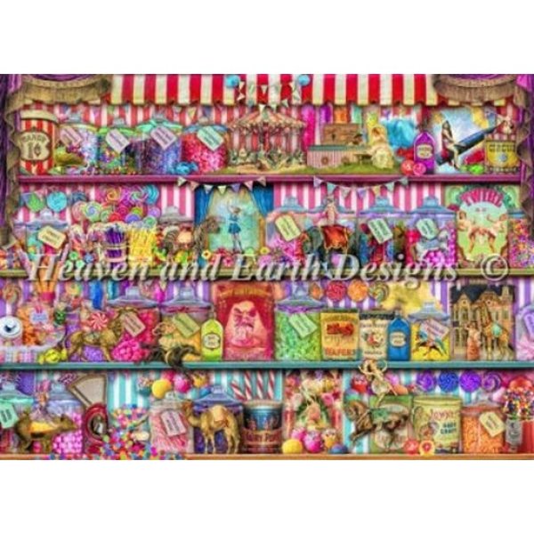 画像1: クロスステッチ図案[HAEDレギュラー] Sweet Shoppe - Heaven and Earth Designs (1)