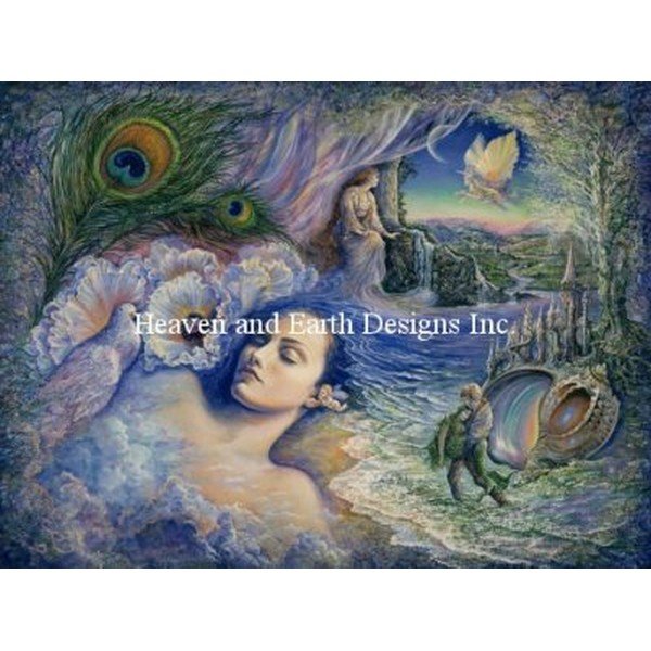 画像1: HAED(Heaven and Earth Designs)図案（チャート） - Josephine Wall - Mini Whispered Dreams (1)