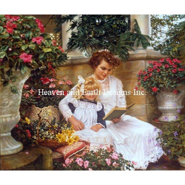 画像1: HAED(Heaven and Earth Designs)図案（チャート） - Sandra Kuck- Garden Memories (1)