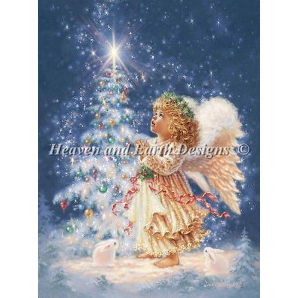 画像1: クロスステッチキット[HAEDレギュラー]My Christmas Wish 25ct - Heaven and Earth Designs  (1)