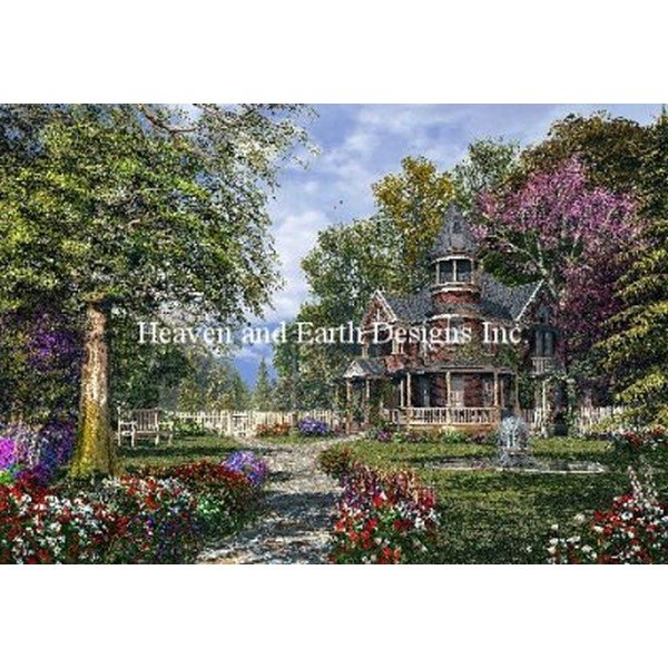 画像1: HAED(Heaven and Earth Designs)図案（チャート） - Dominic Davison - Late Summer Garden (1)