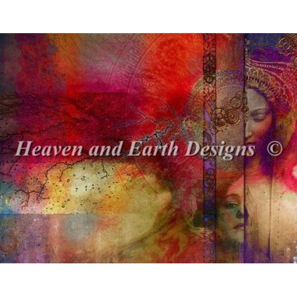 画像1: HAED(Heaven and Earth Designs)図案（チャート） - Aimee Stewart - Past Present Future (1)