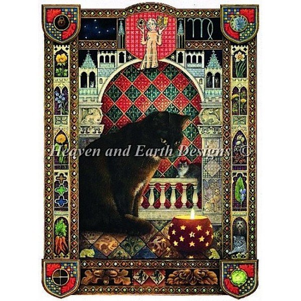 画像1: HAED(Heaven And Earth Designs) - Virgo - Gabrielle 25ctクロスステッチ キット (1)