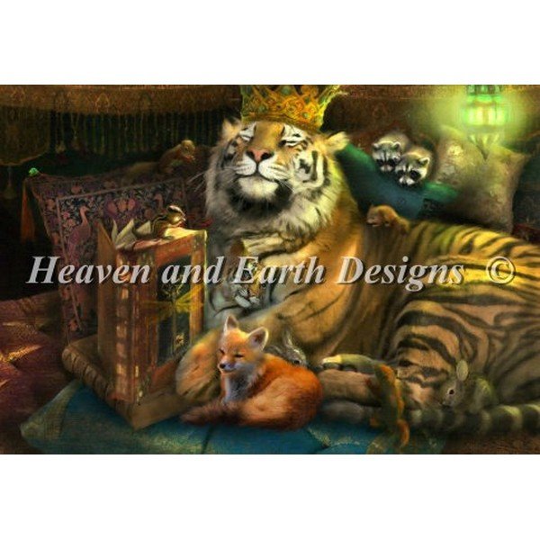 画像1: HAED(Heaven and Earth Designs)図案（チャート） - Aimee Stewart - Mini King Coda Story Teller (1)