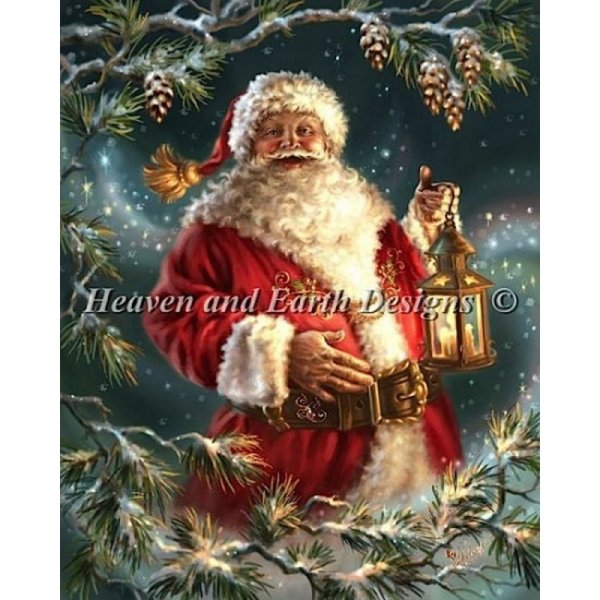 画像1: Heaven And Earth Designs(HAED) クロスステッチ図案-Dona Gelsinger-The Enchanted Christmas (1)