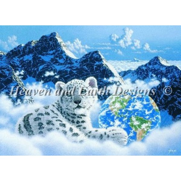 画像1: HAED(Heaven And Earth Designs) -Mini Bed Of Clouds 25ct クロスステッチ キット (1)
