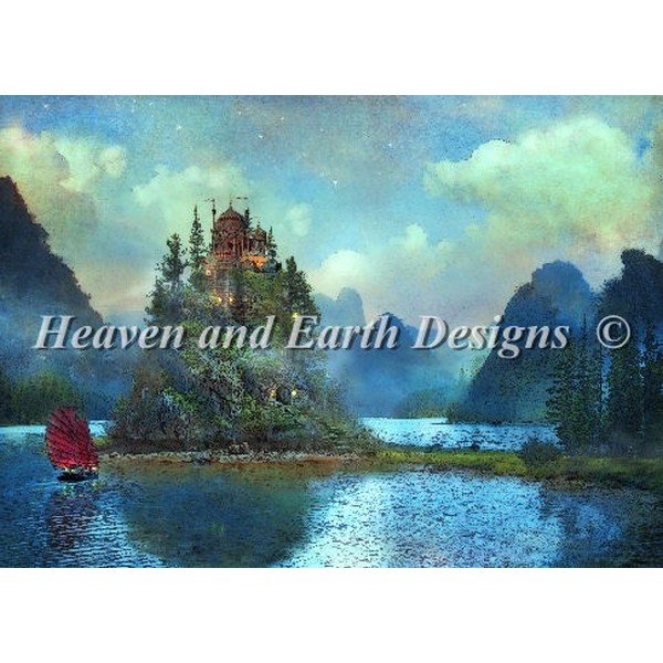 画像1: HAED(Heaven And Earth Designs) -Journeys End 25ctクロスステッチ キット (1)