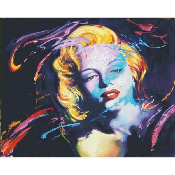 画像1: クロスステッチキット[HAEDレギュラー] Dreaming Of Marilyn 25ct - Heaven and Earth Designs マリリン・モンロー (1)