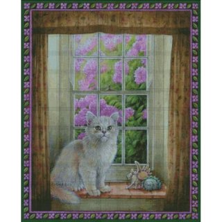 クロスステッチ キットThe Winter Reading Nook Max Colors25ct -HAED