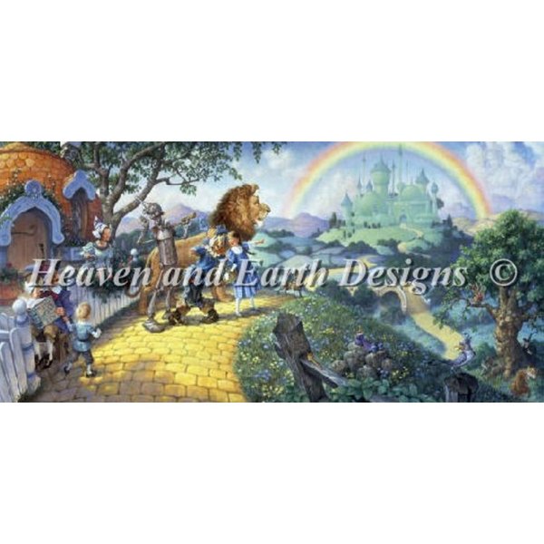 画像1: HAED(Heaven and Earth Designs)クロスステッチ図案（チャート）-Mini The Wizard Of Oz (1)