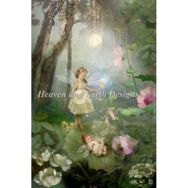 画像1: The Secret Of Men 25ct -HAED(Heaven and Earth Designs)クロスステッチ キット (1)