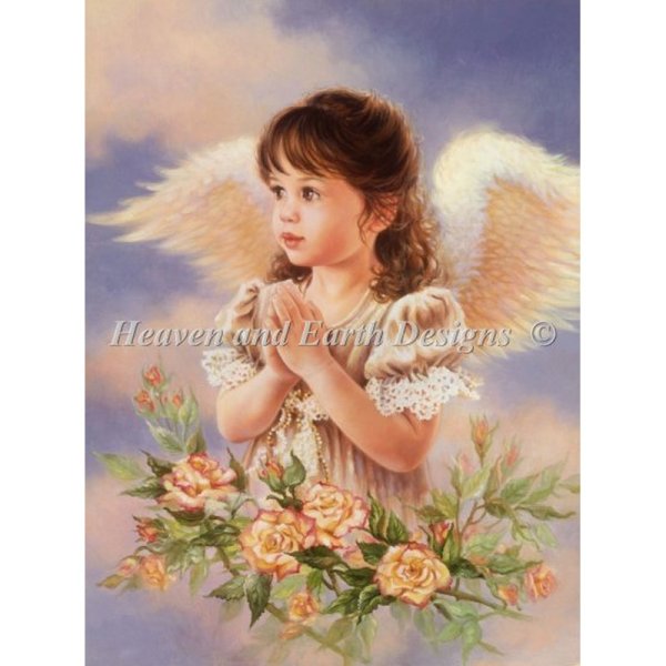 画像1: Mini Summer Angel-HAED(Heaven and Earth Designs)クロスステッチ図案 (1)