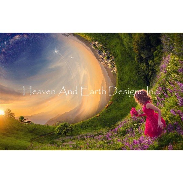 画像1: クロスステッチ図案Idyllic World-HAED(Heaven and Earth Designs) (1)