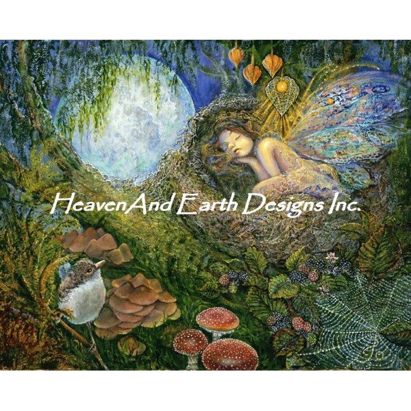 画像1: クロスステッチ キットFairy Nest 25ct -HAED(Heaven and Earth Designs) (1)