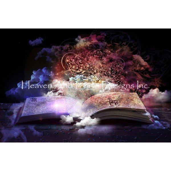 画像1: クロスステッチ キット[HAEDレギュラー]Magic Book 25ct - Heaven and Earth Designs (1)