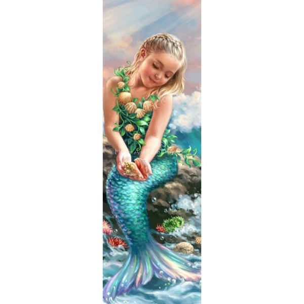 画像1: クロスステッチ 図案[HAED SK] Storykeep Princess Of The Sea - Heaven and Earth Designs (1)