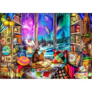 めぇたん♡＊月と猫ステンド背景アクリル表札＊４辺４５度斜めカット＊ＵＶ印刷 数量限定】cat and colors counted cross stitch kits 14 ct 猫