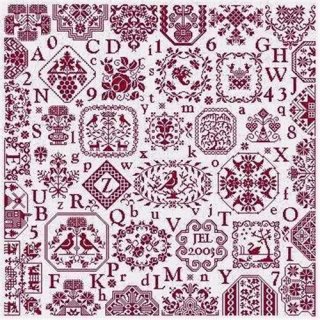 Long Dog Samplers クロスステッチ図案