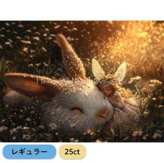 アメリカHAED社　クロスステッチ刺繍25カウント完成品　キャバリアパピー アメリカHAED社 クロスステッチ刺繍25カウント完成品 キャバリア