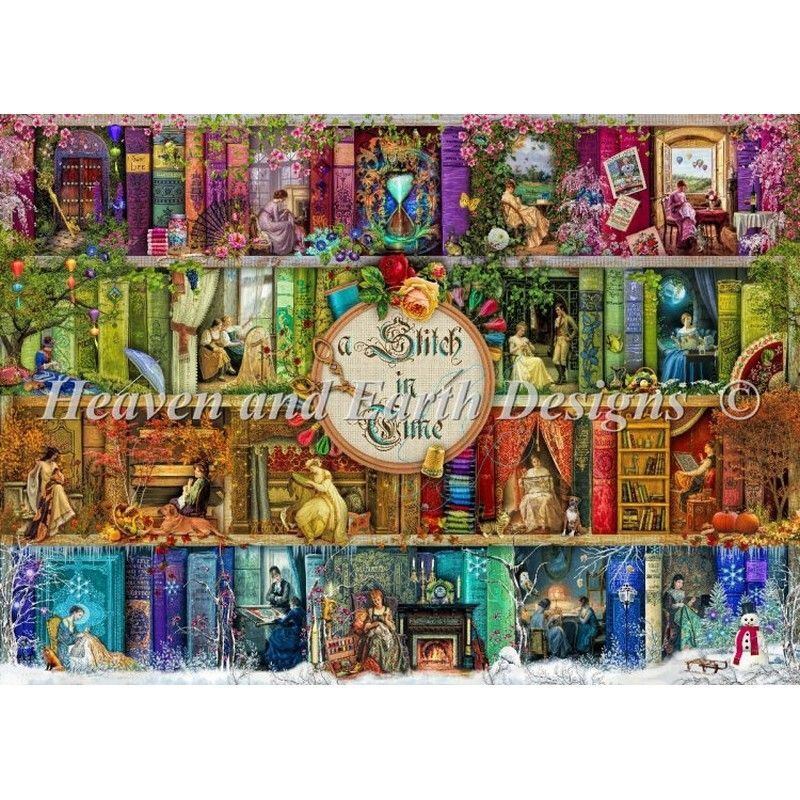 SS A Stitch In Time MC-HAED(Heaven and Earth Designs)クロス